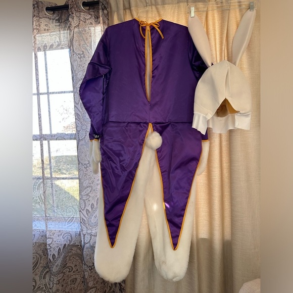 Adult Bunny Rabbit Halloween Costume - Picture 3 of 4